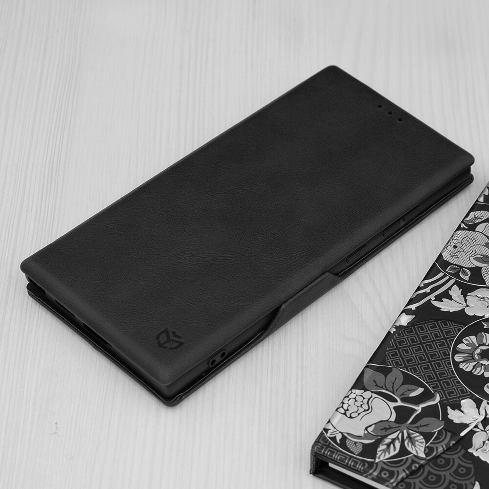 Techsuit Samsung Galaxy S24 Ultra - Safe Wallet Plus - Θήκη Βιβλίο - Black
