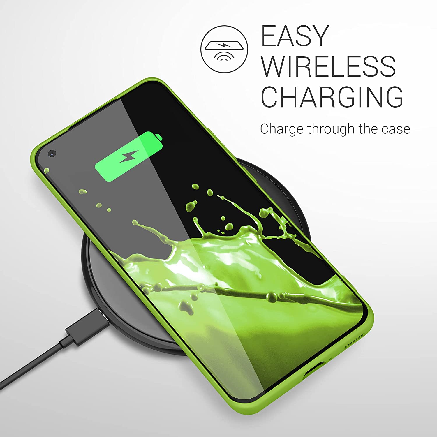 KW Xiaomi Mi 11 Θήκη Σιλικόνης TPU - Green Pepper - 54188.220