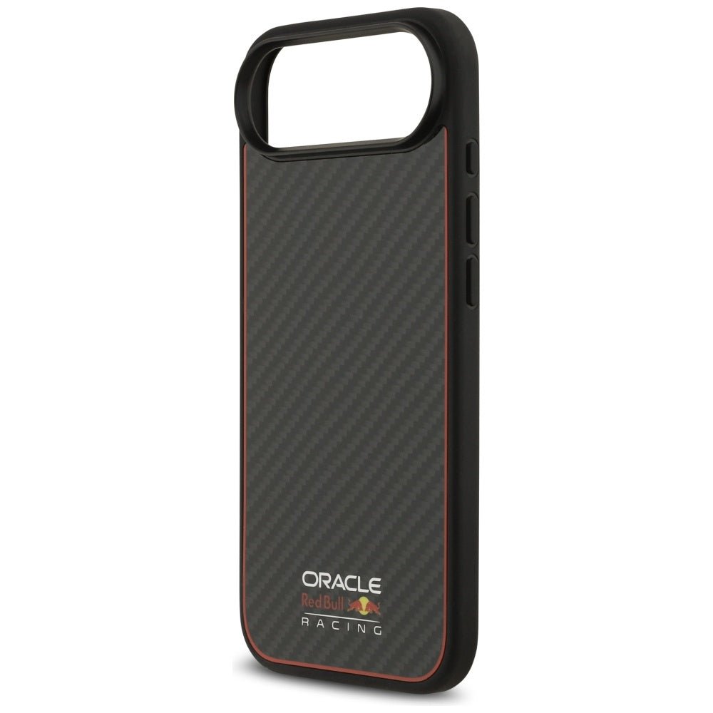 Red Bull iPhone Air - Kevlar Logo Matt MagSafe - Σκληρή Θήκη με Πλαίσιο Σιλικόνης - Black - RBHMP17M24CFOSK