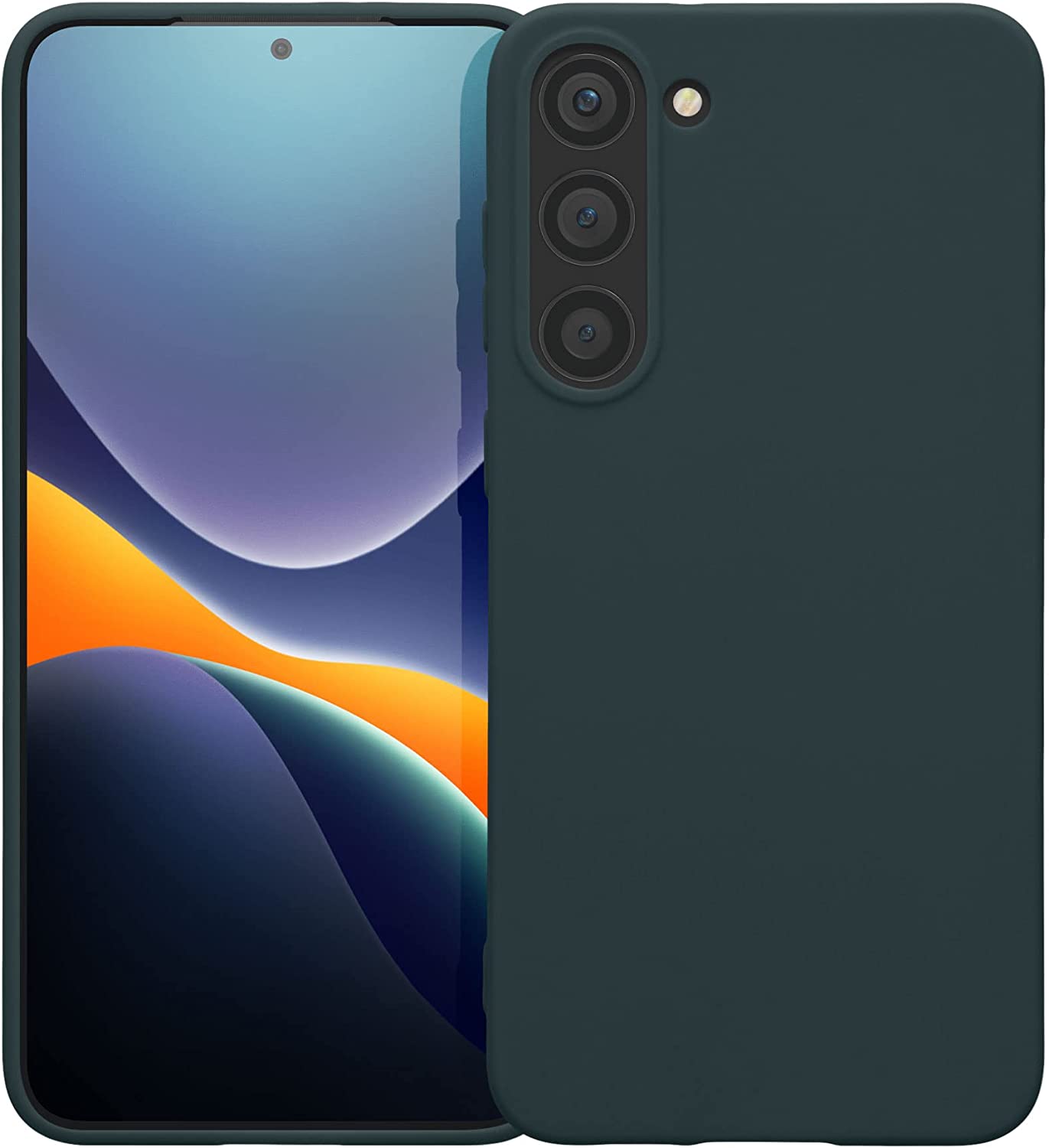 KW Samsung Galaxy S23+ Θήκη Σιλικόνης TPU - Dark Slate - 60283.202