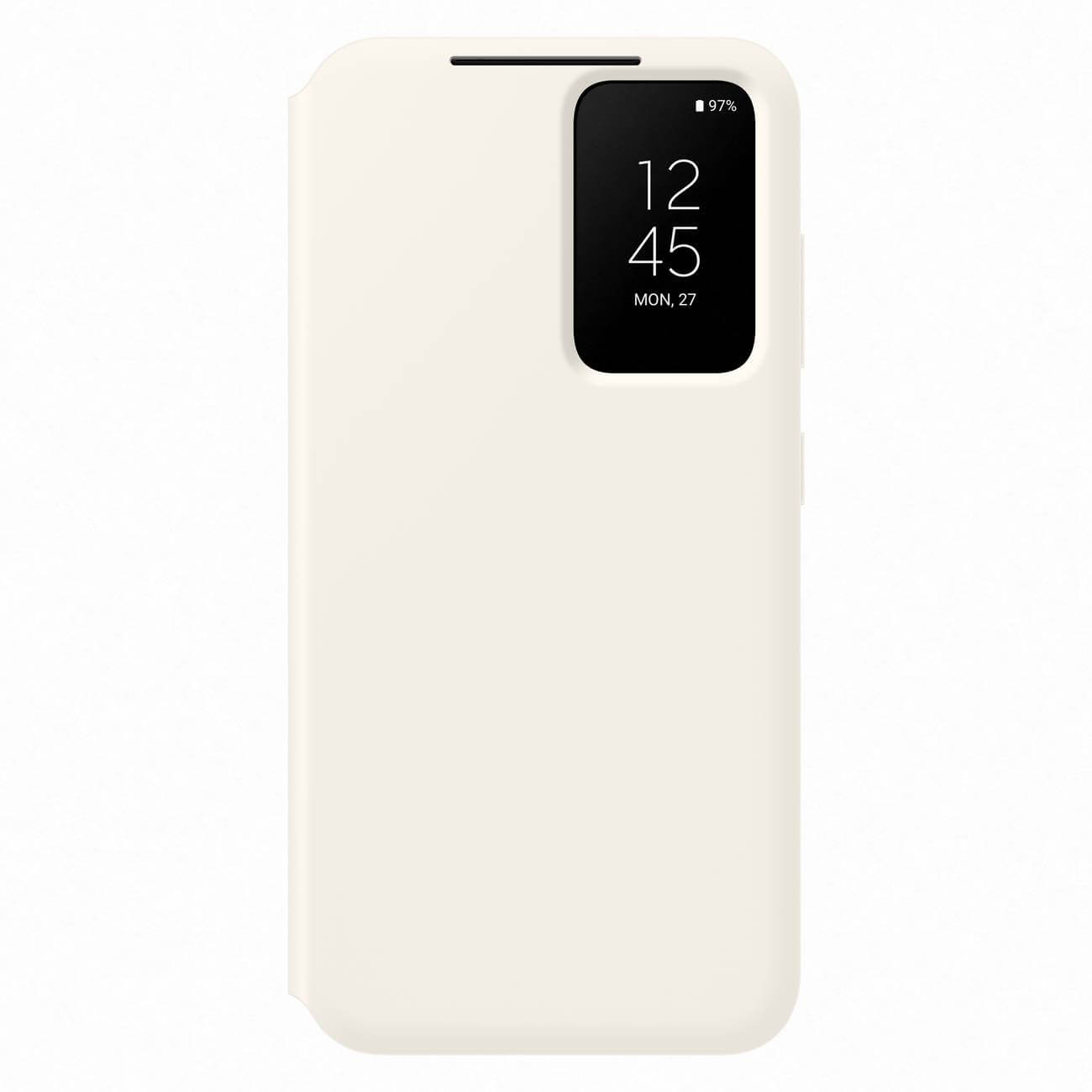 Samsung Smart View Cover Samsung Galaxy S23 Θήκη Πορτοφόλι - Cream - EF - ZS911CUEGWW