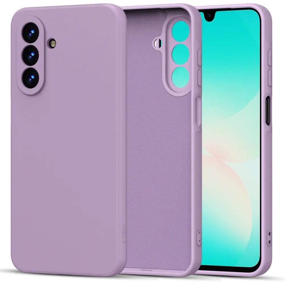 Tech - Protect Samsung Galaxy A26 5G Icon Θήκη Σιλικόνης Rubber TPU - Violet