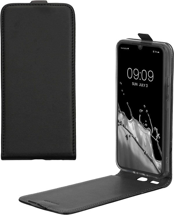 KW Samsung Galaxy A34 5G Θήκη από Δερματίνη Flip - Black - 61161.01