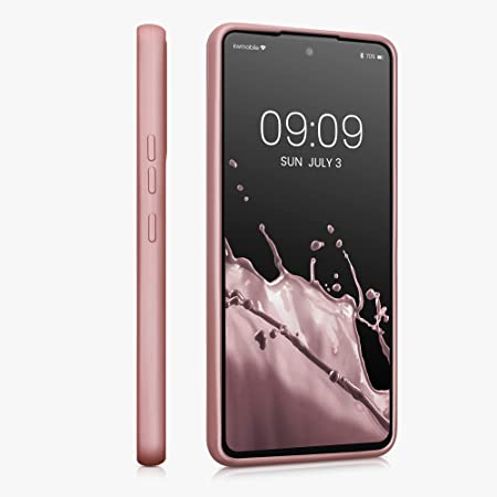 KW Samsung Galaxy A53 5G Θήκη Σιλικόνης TPU - Metallic Rose Gold - 57958.31