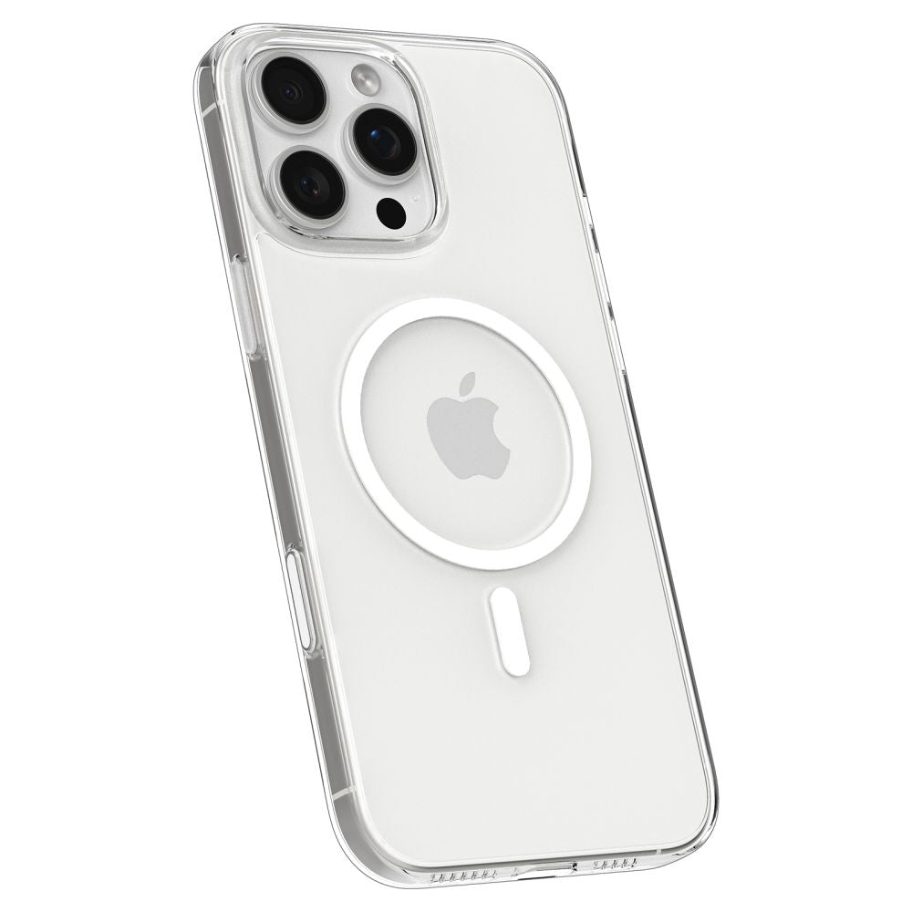 Spigen iPhone 16 Pro Max - Hard Case with MagSafe - Thin Fit T Mag - Clear / White