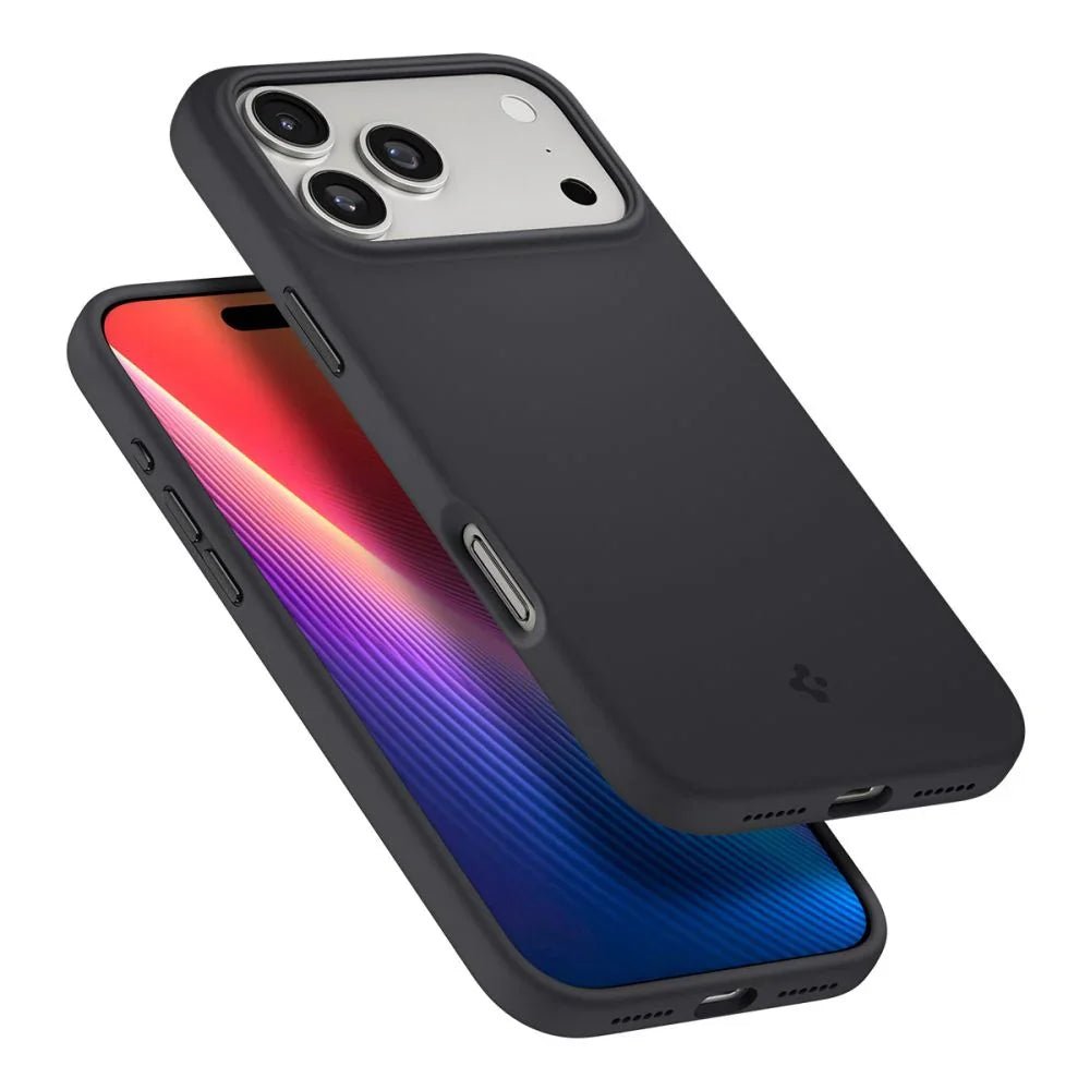 Spigen iPhone 17 Pro Max - Silicone Fit Mag - Θήκη Σιλικόνης με MagSafe - Black