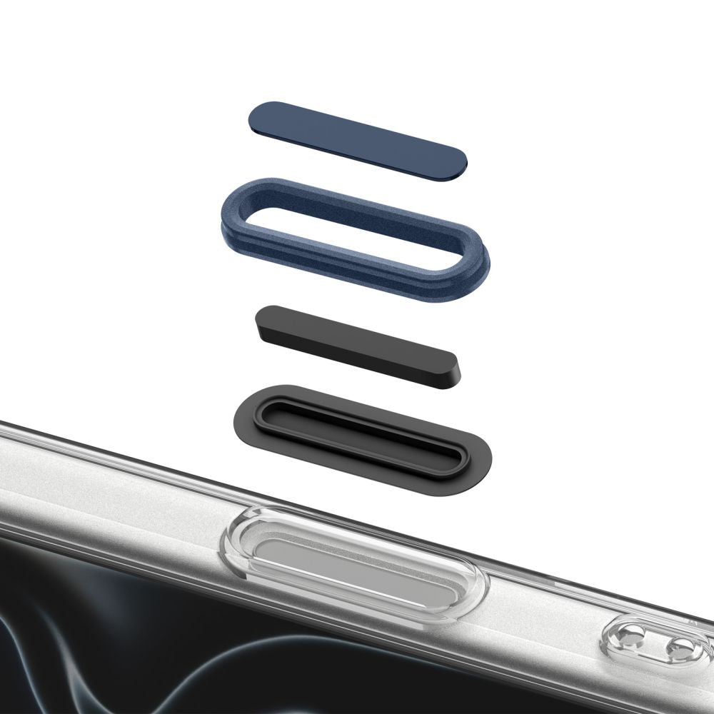 Spigen iPhone 18 Pro / iPhone 17 Pro - Σκληρή Θήκη με Πλαίσιο Σιλικόνης και MagSafe - Ultra Hybrid T Mag - Matte Blue