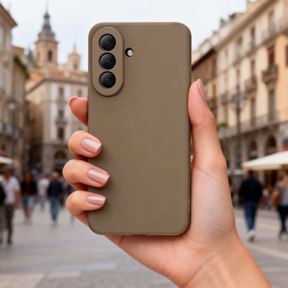 Tech - Protect Samsung Galaxy A37 5G - Θήκη Σιλικόνης - Icon - Brown