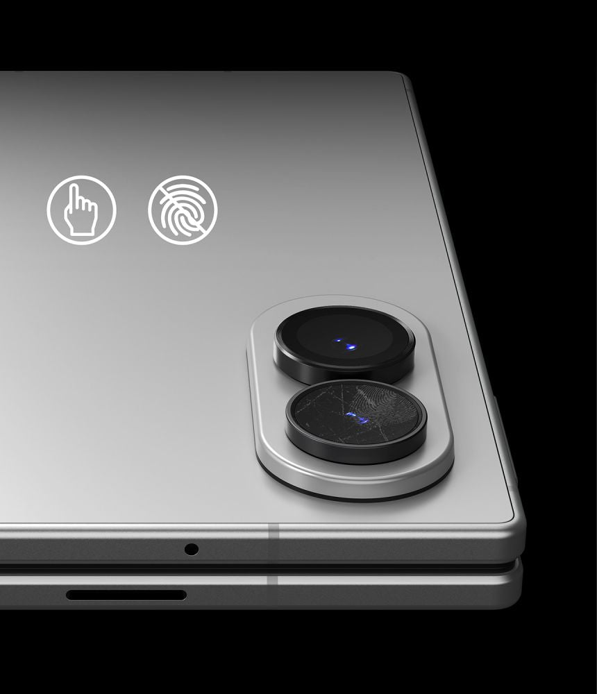 Ringke Samsung Galaxy Z Fold8 - Αντιχαρακτικό Γυαλί για την Κάμερα - Camera Frame - 2 Τεμάχια - Black