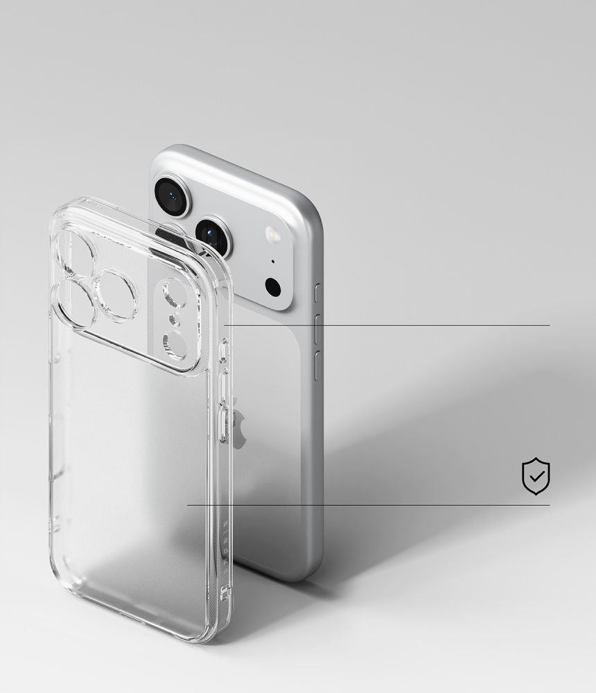 Ringke iPhone 18 Pro Max / iPhone 17 Pro Max - Σκληρή Θήκη με Πλαίσιο Σιλικόνης - Fusion - Matte Clear