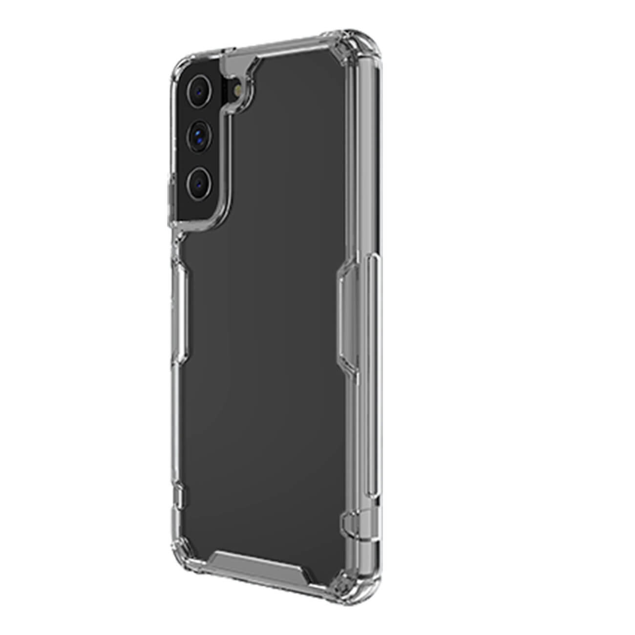 Nillkin Samsung Galaxy S22 Nature Pro - Σκληρή Θήκη με Πλαίσιο Σιλικόνης - Διάφανη