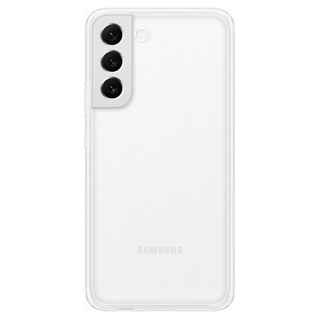 Samsung Frame Cover Samsung Galaxy S22 Plus Σκληρή Θήκη με Πλαίσιο Σιλικόνης - Διάφανη - EF - MS906CTEGWW