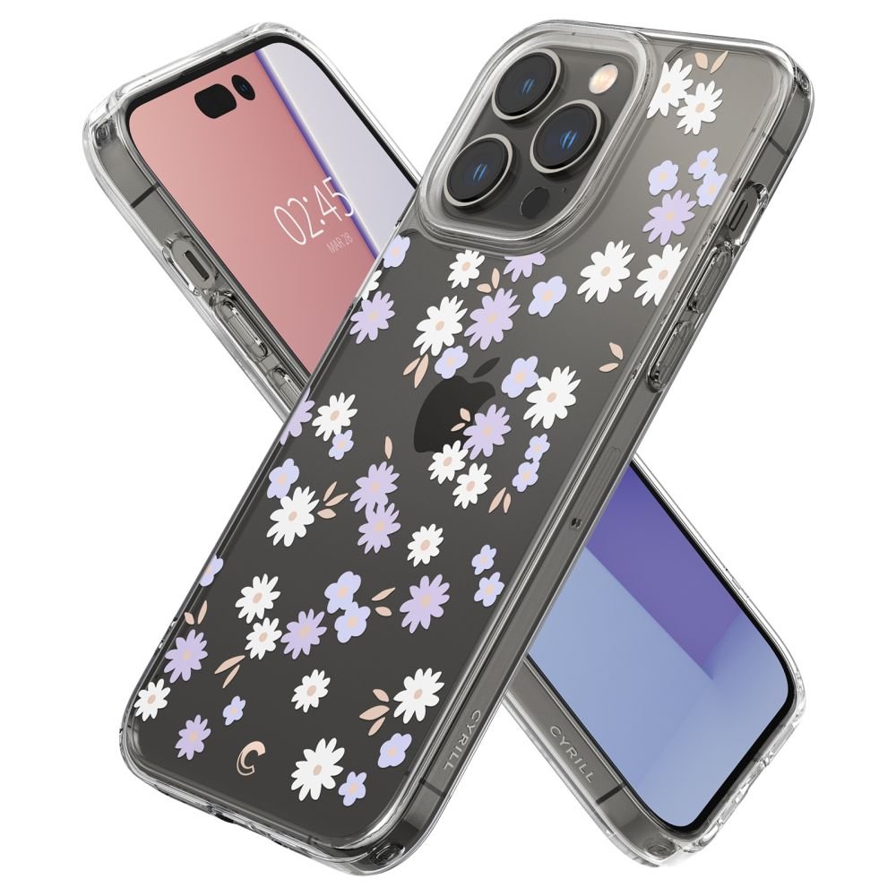 Spigen Cyrill iPhone 14 Pro Cecile Σκληρή Θήκη με Πλαίσιο Σιλικόνης - Dream Daisy