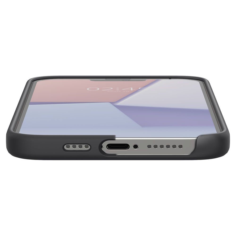 Spigen iPhone 13 Pro Silicone Fit Θήκη Σιλικόνης - Black