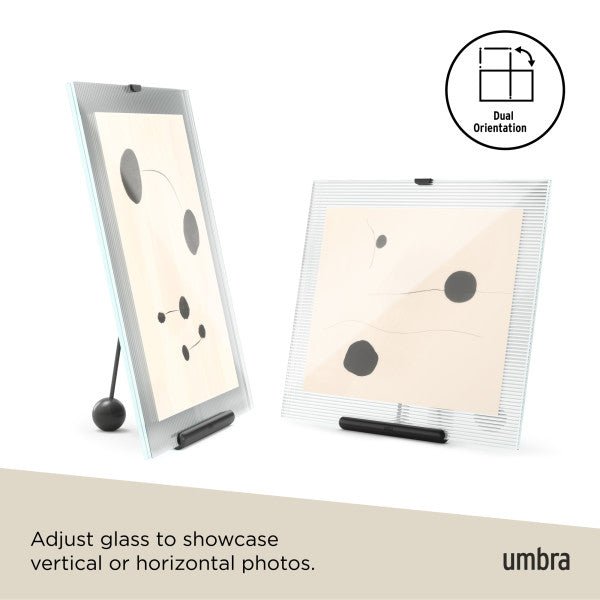 Umbra Flute Κορνίζα για Φωτογραφίες - 20 x 25 cm - Black