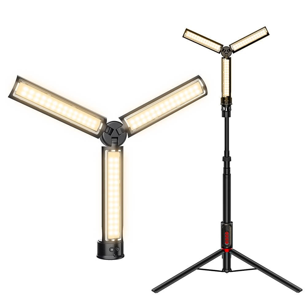 BlitzWolf BW - SL7 Fill Light - Πτυσσόμενος Φορητός Λαμπτήρας - Black