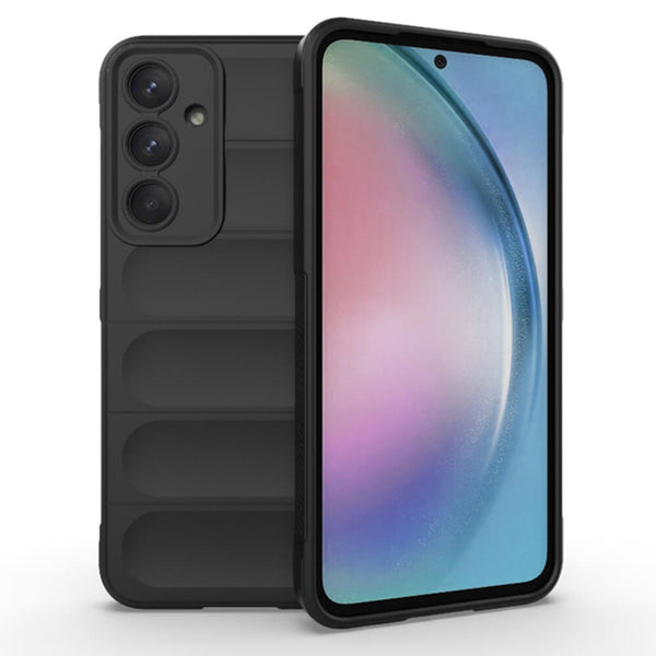 Techsuit Samsung Galaxy A55 5G Magic Shield Θήκη Σιλικόνης TPU - Black