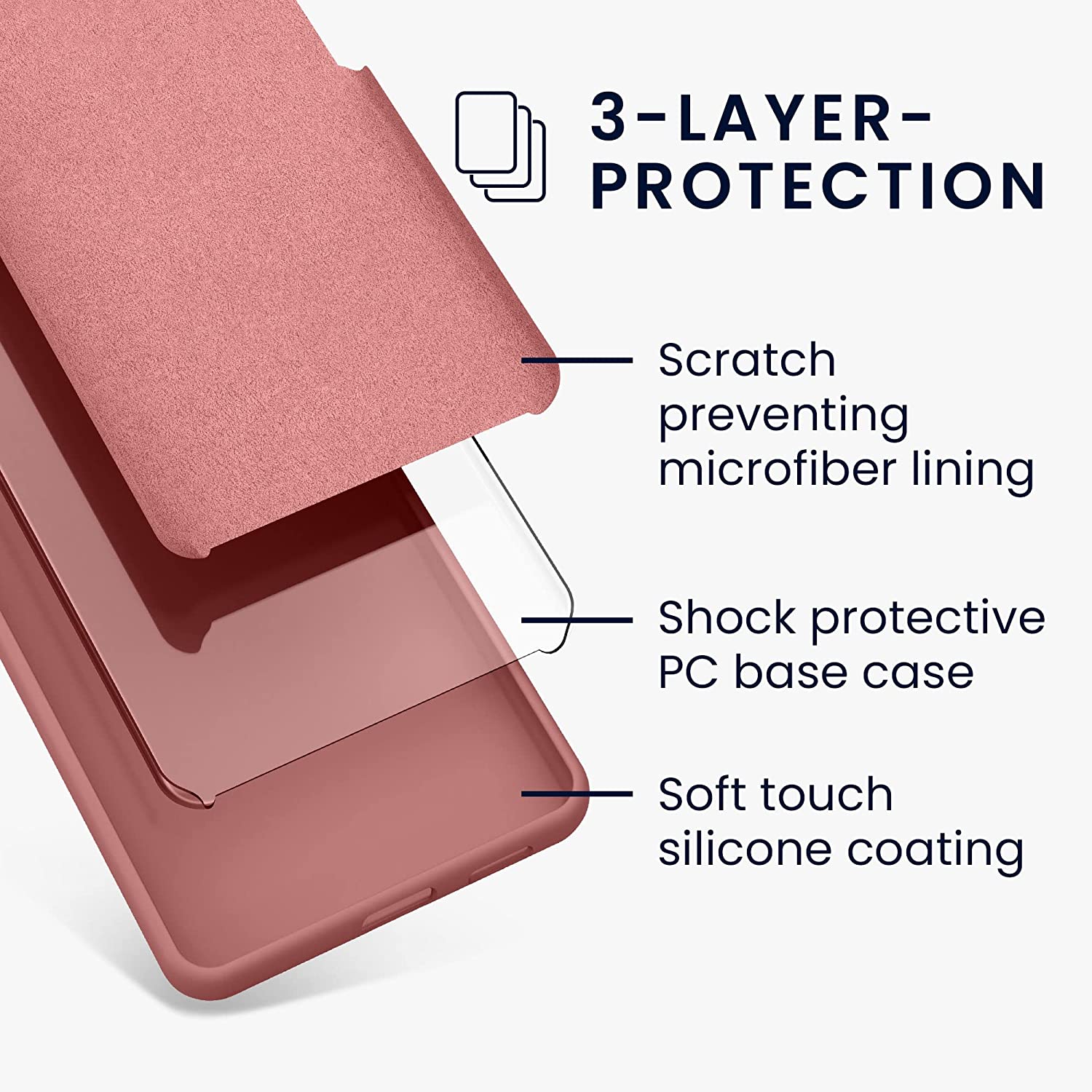 KW Xiaomi Redmi Note 12 Pro+ Θήκη Σιλικόνης Rubberized TPU - Winter Rose - 60691.193
