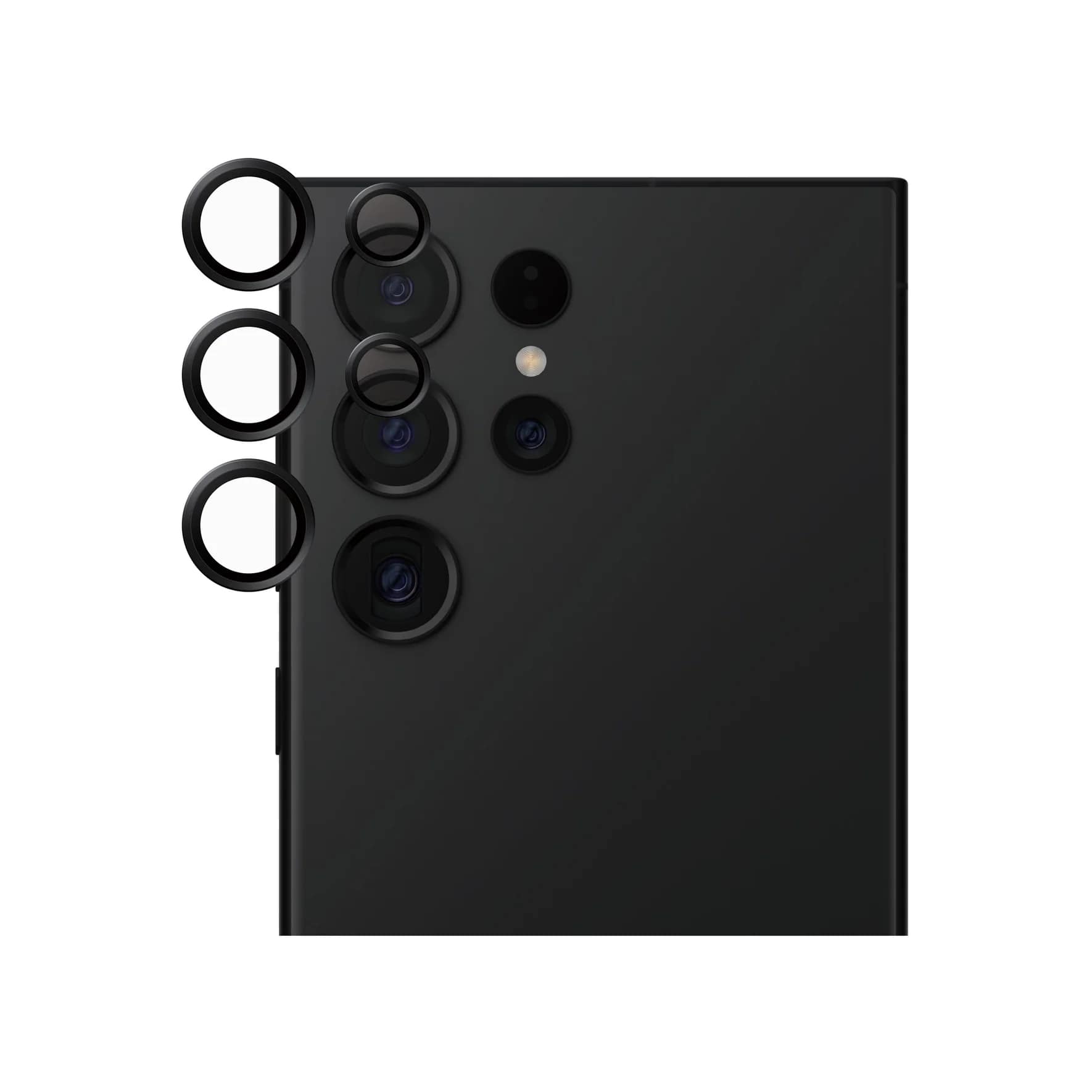 Safe by PanzerGlass Samsung Galaxy S24 Ultra Camera Lens Protector Αντιχαρακτικό Γυαλί για την Κάμερα - Black