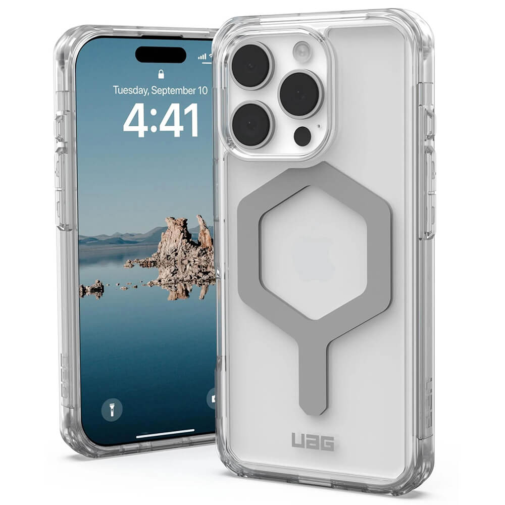 UAG iPhone 16 Pro Plyo Series Θήκη Υψηλής Προστασίας με MagSafe - Ice Silver
