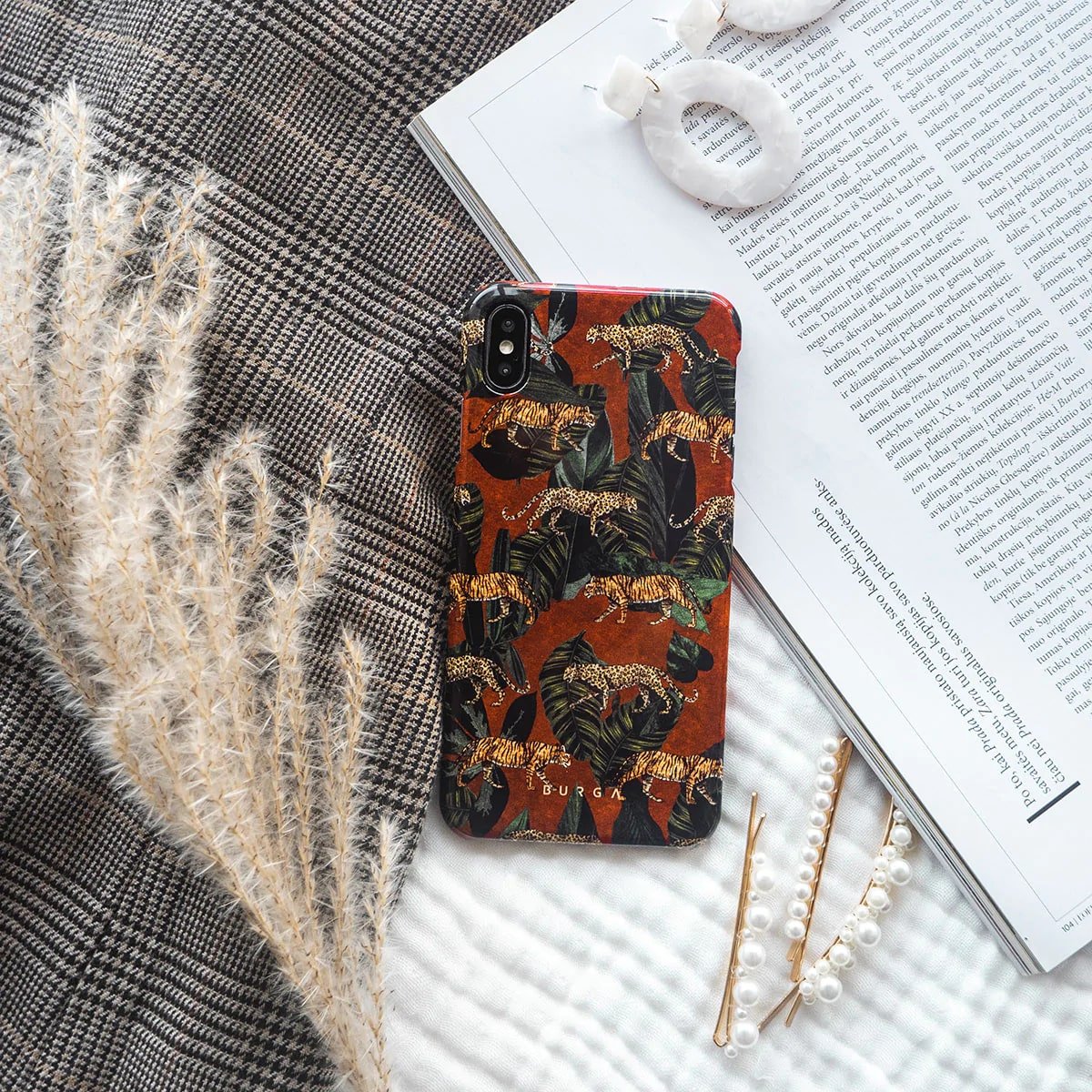 Burga iPhone 14 Plus Fashion Tough Σκληρή Θήκη - Morning Commute