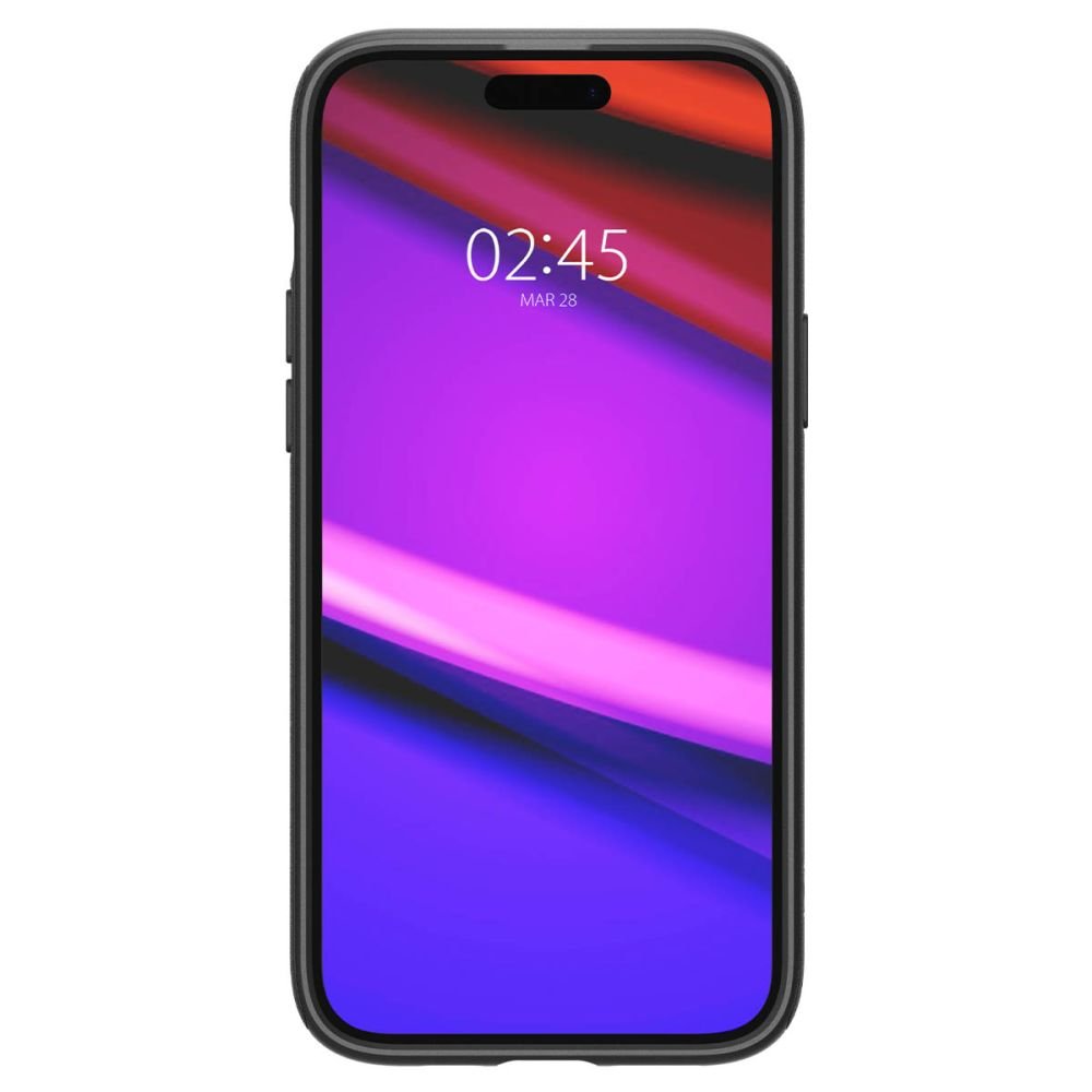 Spigen iPhone 15 Plus Mag Armor Θήκη Σιλικόνης TPU με MagSafe - Matte Black