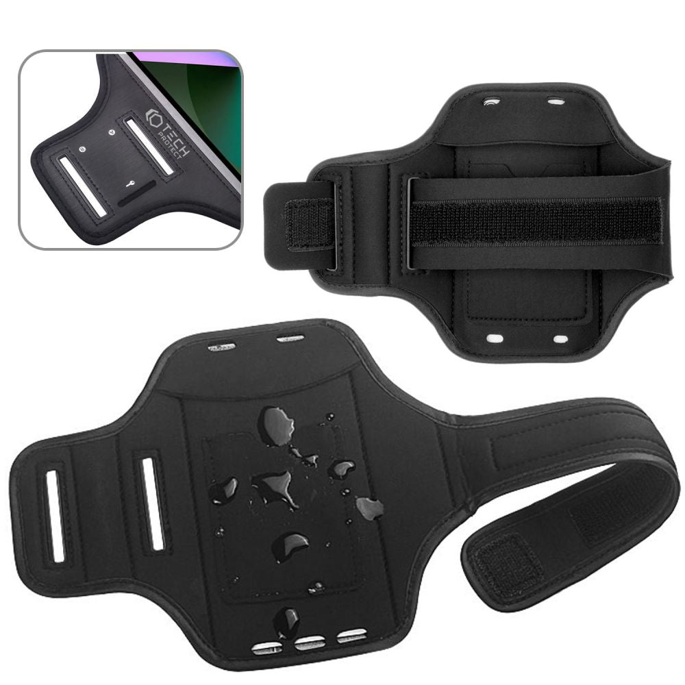 Tech - Protect M2 Universal Sport Armband - 151 x 78 mm - Black