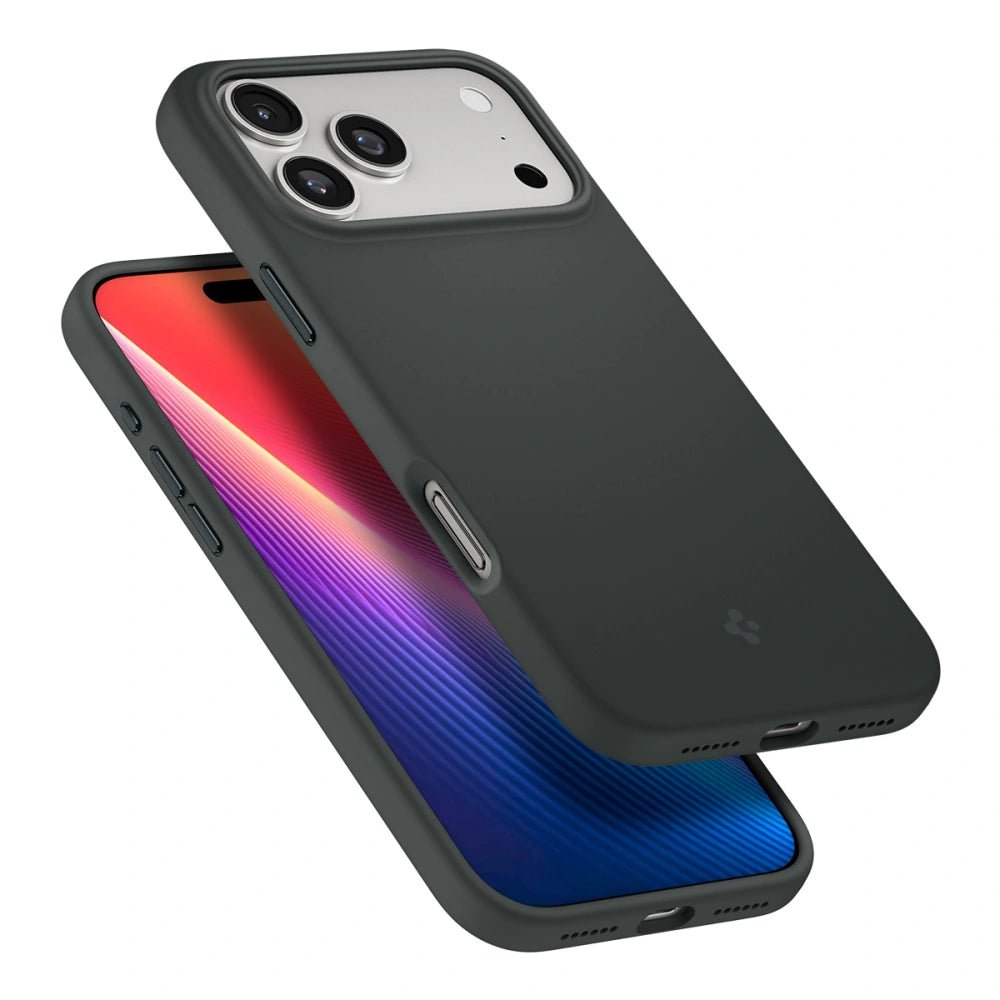 Spigen iPhone 17 Pro Max - Silicone Fit Mag - Θήκη Σιλικόνης με MagSafe - Abyss Green