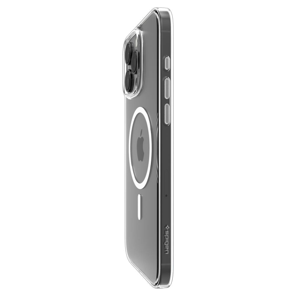 Spigen iPhone 16 Pro Max - Hard Case with MagSafe - Thin Fit T Mag - Clear / White