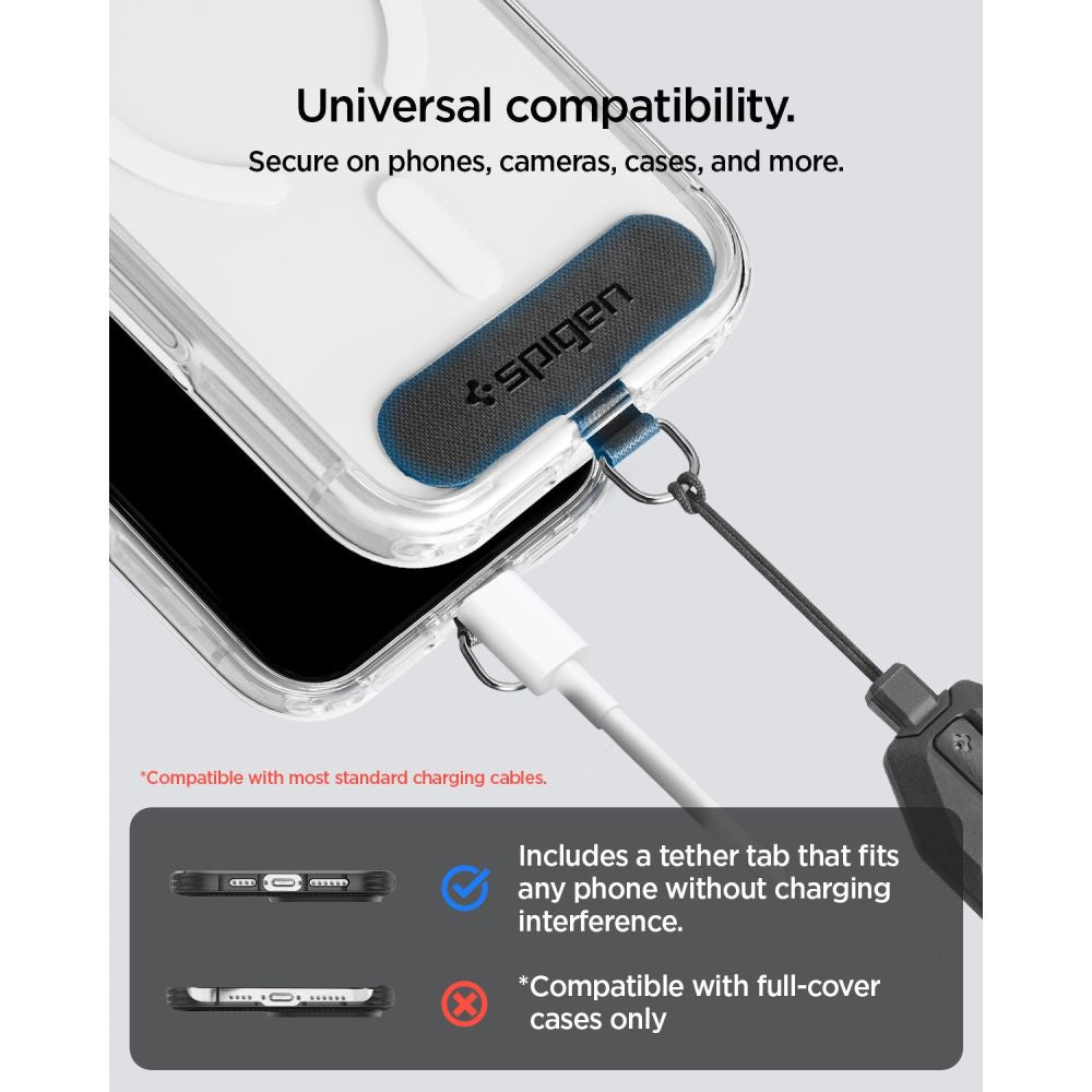 Spigen Universal Λουράκι Καρπού για Θήκη Κινητού - Black