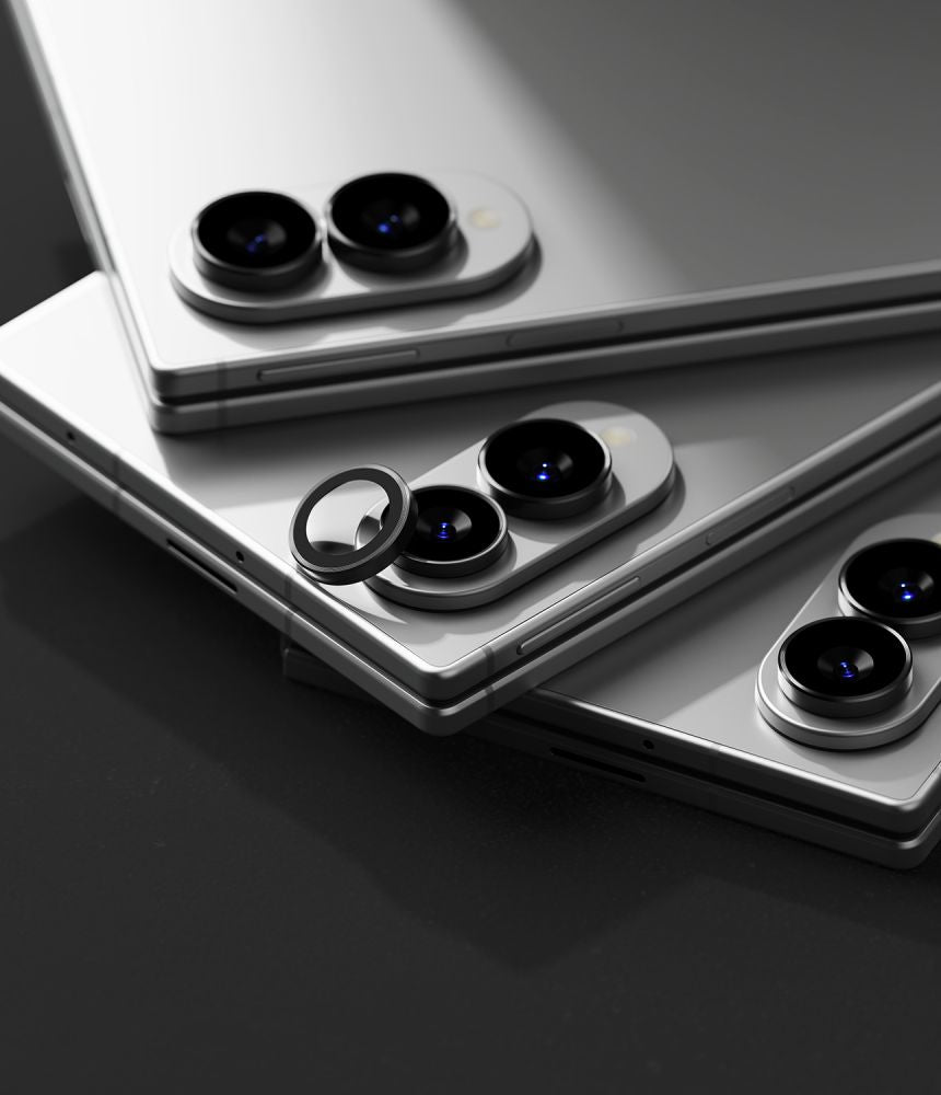 Ringke Samsung Galaxy Z Fold8 - Αντιχαρακτικό Γυαλί για την Κάμερα - Camera Frame - 2 Τεμάχια - Black