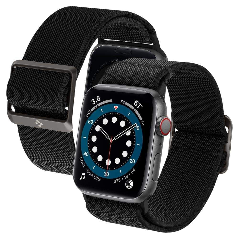 Spigen Λουράκι Apple Watch 8/9/10/11/12 - SE (1/2/3) - 40/41/42mm Fit Lite - Black