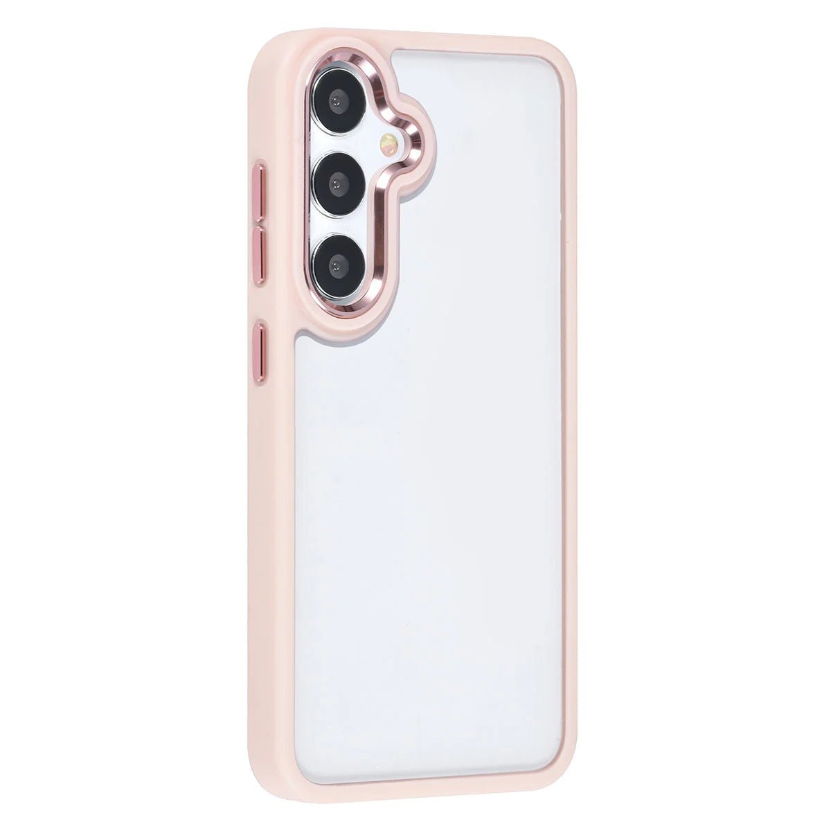 Tuniq Samsung Galaxy S24 - Σκληρή Θήκη με Πλαίσιο Σιλικόνης - Pink