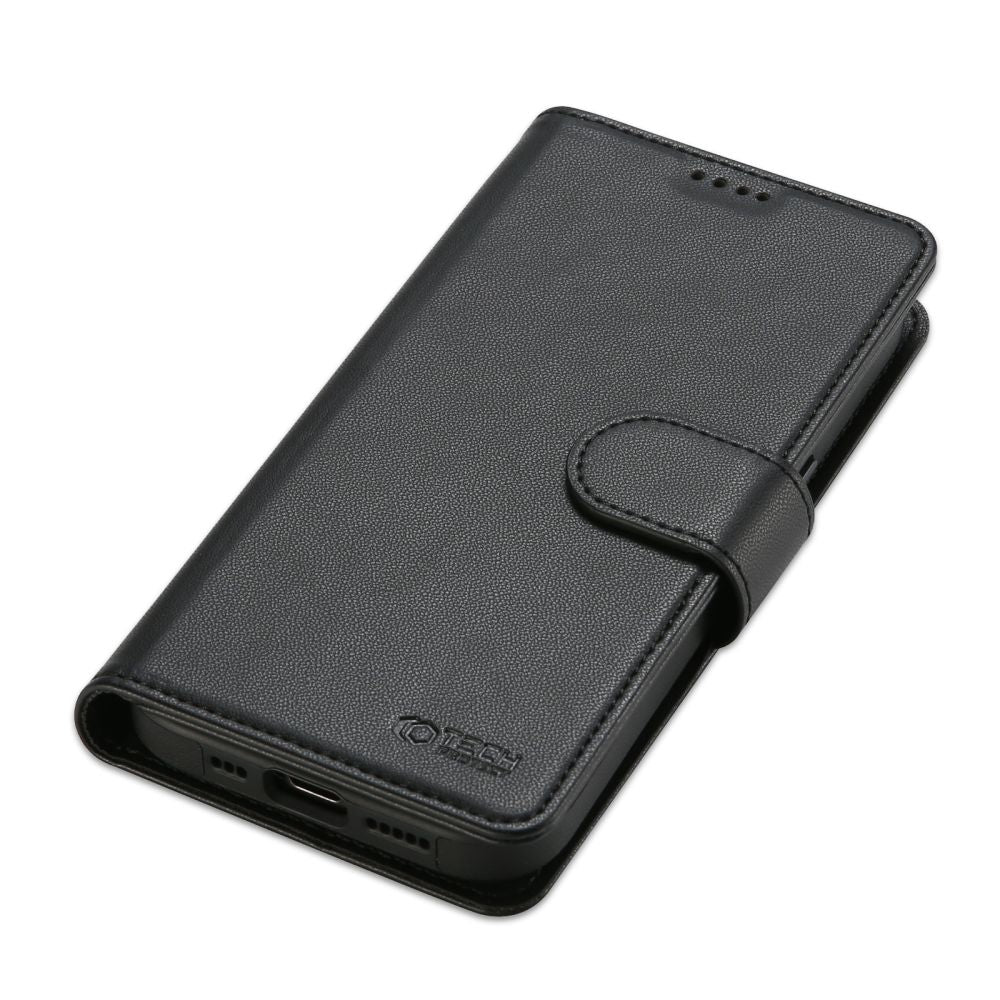 Tech - Protect iPhone 14 Θήκη Πορτοφόλι Stand από Δερματίνη με Αποσπώμενη θήκη MagSafe - Black