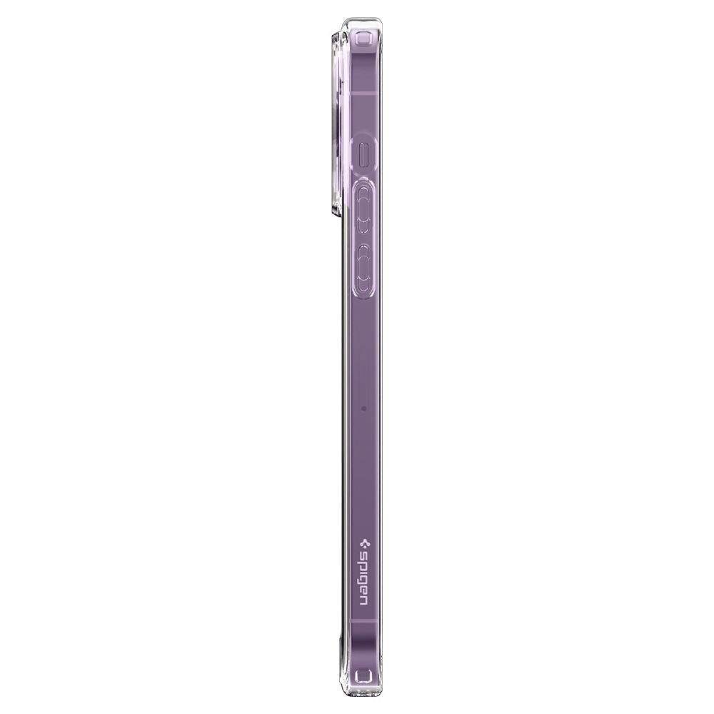 Spigen iPhone 14 Pro Ultra Hybrid Mag Σκληρή Θήκη με Πλαίσιο Σιλικόνης Και MagSafe - Frost Clear / White