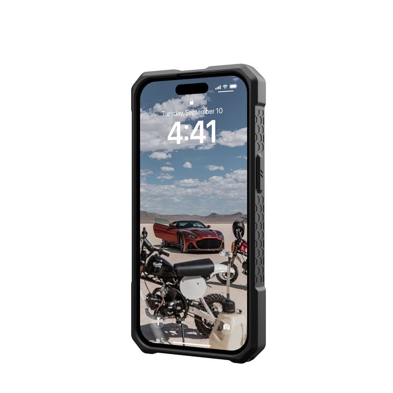 UAG iPhone 15 Monarch Pro Series Σκληρή Θήκη με MagSafe - Carbon Fiber