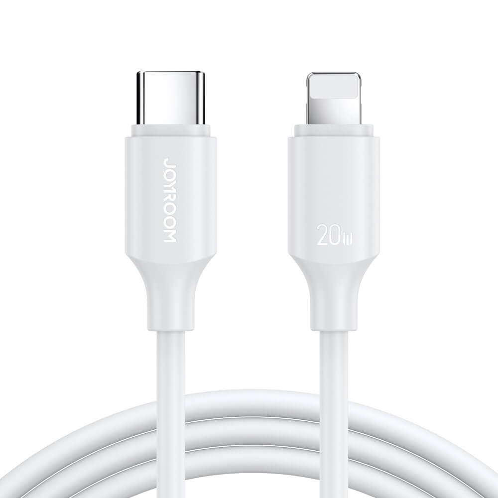 Joyroom S - CL020A9 PD 20W - Καλώδιο Δεδομένων και Φόρτισης Type - C to Lightning 1M - White