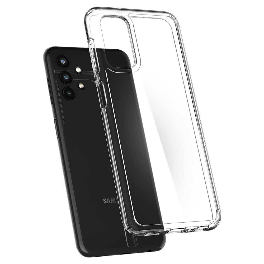 Spigen Samsung Galaxy A13 4G - Ultra Hybrid Σκληρή Θήκη με Πλαίσιο Σιλικόνης - Crystal Clear