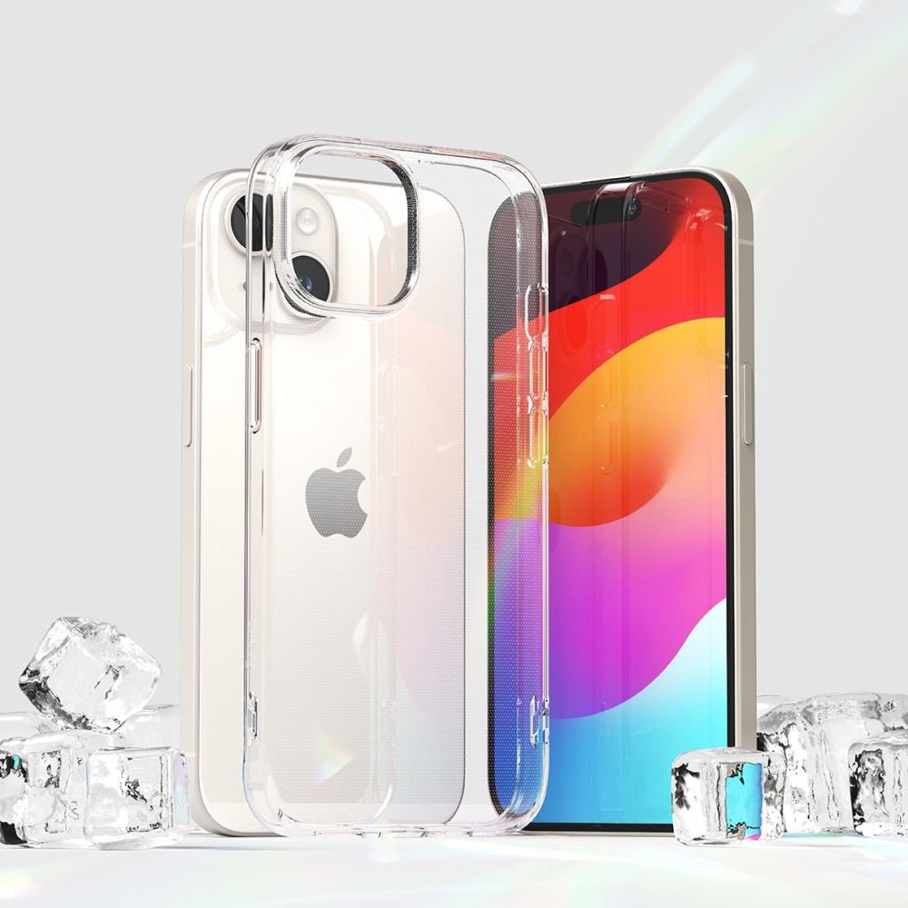 Ringke iPhone 15 Air Ultra Thin TPU Case Λεπτή Θήκη Σιλικόνης - Διάφανη
