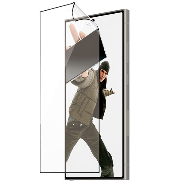 PanzerGlass Samsung Galaxy S24 Ultra - Ultra - Wide Fit Matrix D3O Easy Aligner Προστατευτική Mεμβράνη Οθόνης - Clear