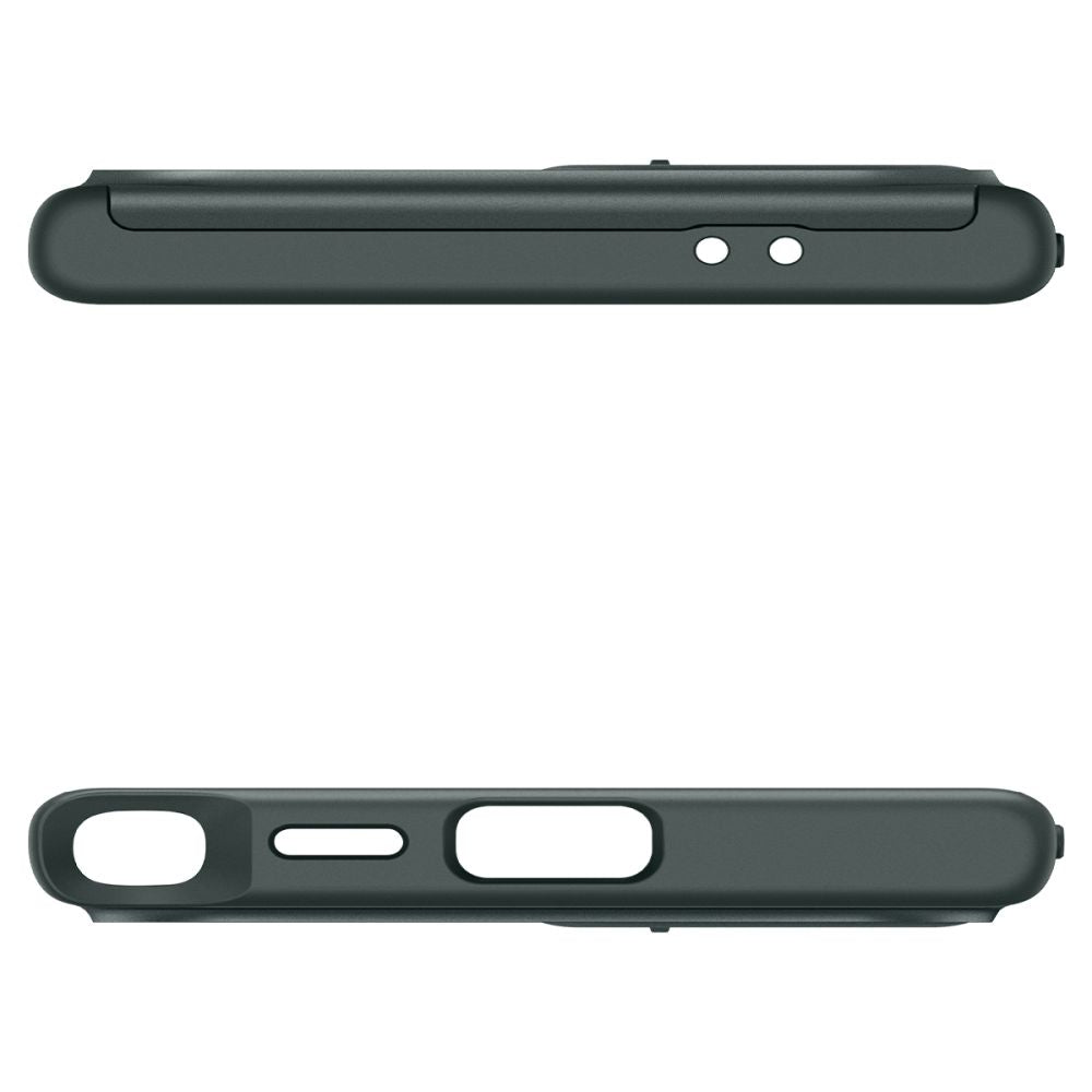 Spigen Samsung Galaxy S24 Ultra Optik Armor Θήκη Σιλικόνης με Κάλυμμα για την Κάμερα - Abyss Green
