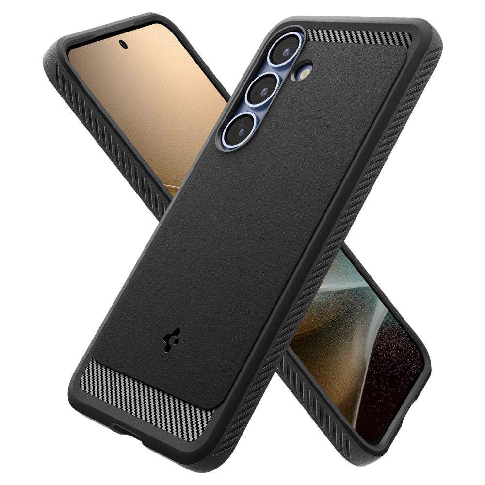 Spigen Samsung Galaxy S25 - Rugged Armor Mag - Θήκη TPU με MagSafe - Matte Black