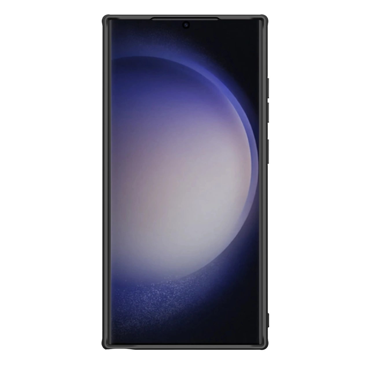 Nillkin Samsung Galaxy S24 Ultra Super Frosted Shield Pro Σκληρή Θήκη με Πλαίσιο Σιλικόνης - Black