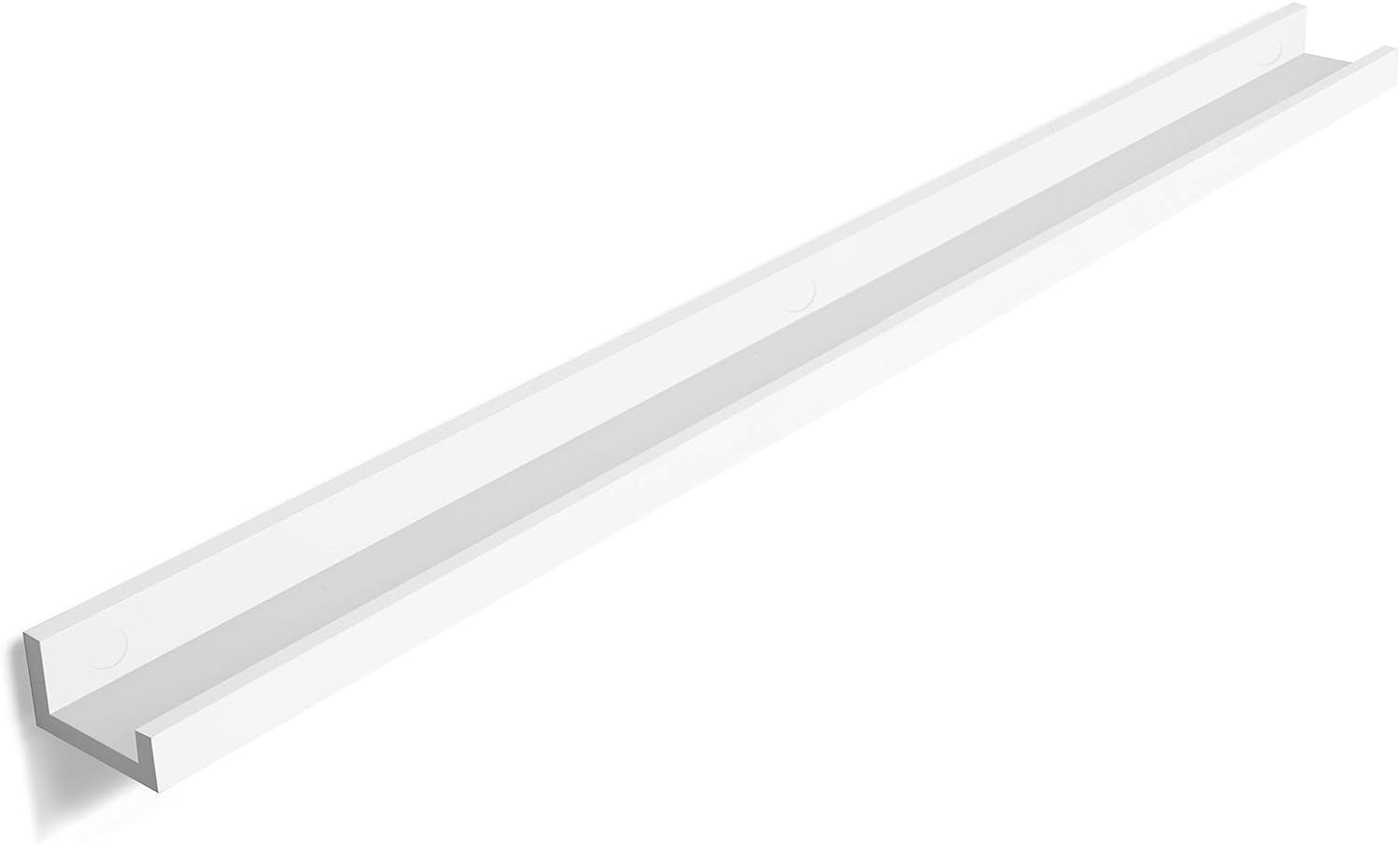 Songmics Ράφι Τοίχου - 110 x 10 cm - White - LWS46WT