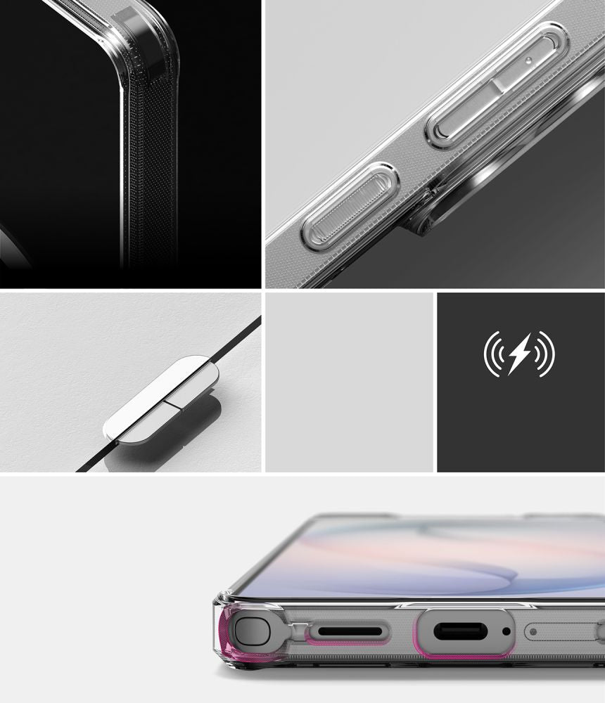Ringke Samsung Galaxy S26 Ultra - Σκληρή Θήκη με Πλαίσιο Σιλικόνης και MagSafe - Fusion Magnetic - Clear