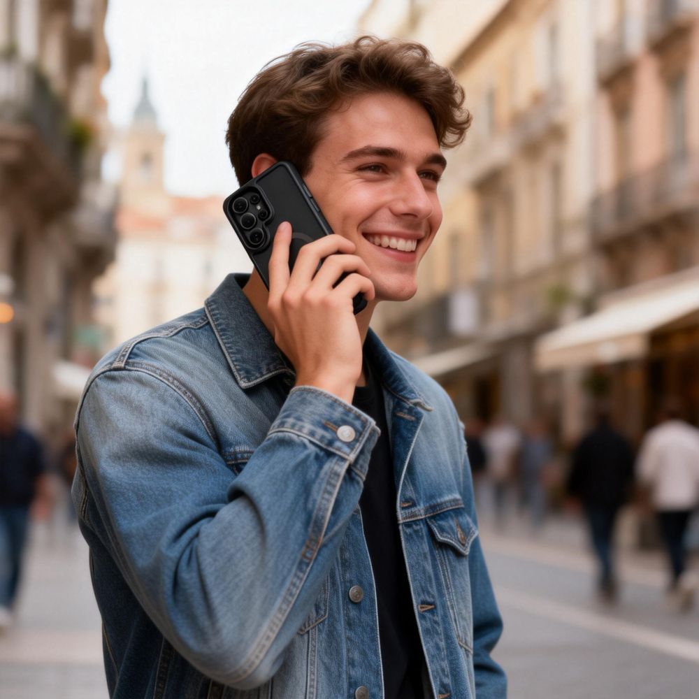 Tech - Protect Samsung Galaxy S26 Ultra - Σκληρή Θήκη με Πλαίσιο Σιλικόνης και Σταντ - Magrack MagSafe - Matte Black