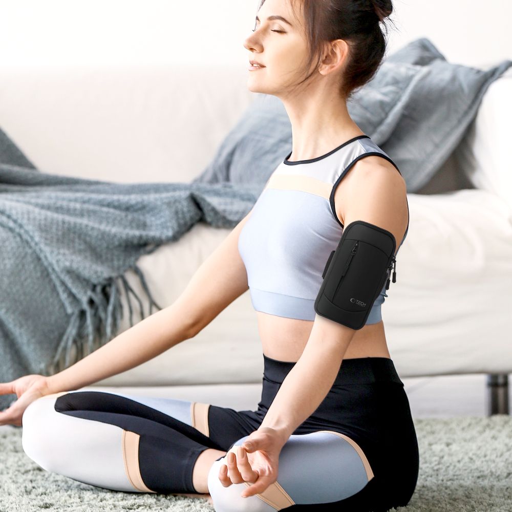 Tech - Protect M6 Universal Sport Armband - 18.5 x 9.5 x 2.5 cm - Black