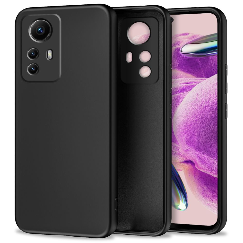 Tech - Protect Xiaomi Redmi Note 12S Icon Θήκη Σιλικόνης Rubber TPU - Black