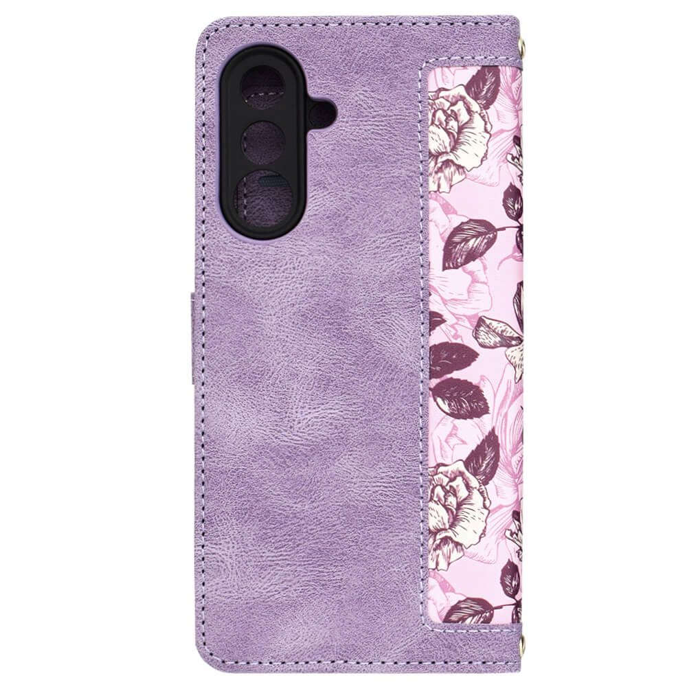 Techsuit Samsung Galaxy A36 5G - FlipCraft - Θήκη Πορτοφόλι από Δερματίνη - Mysterious Purple