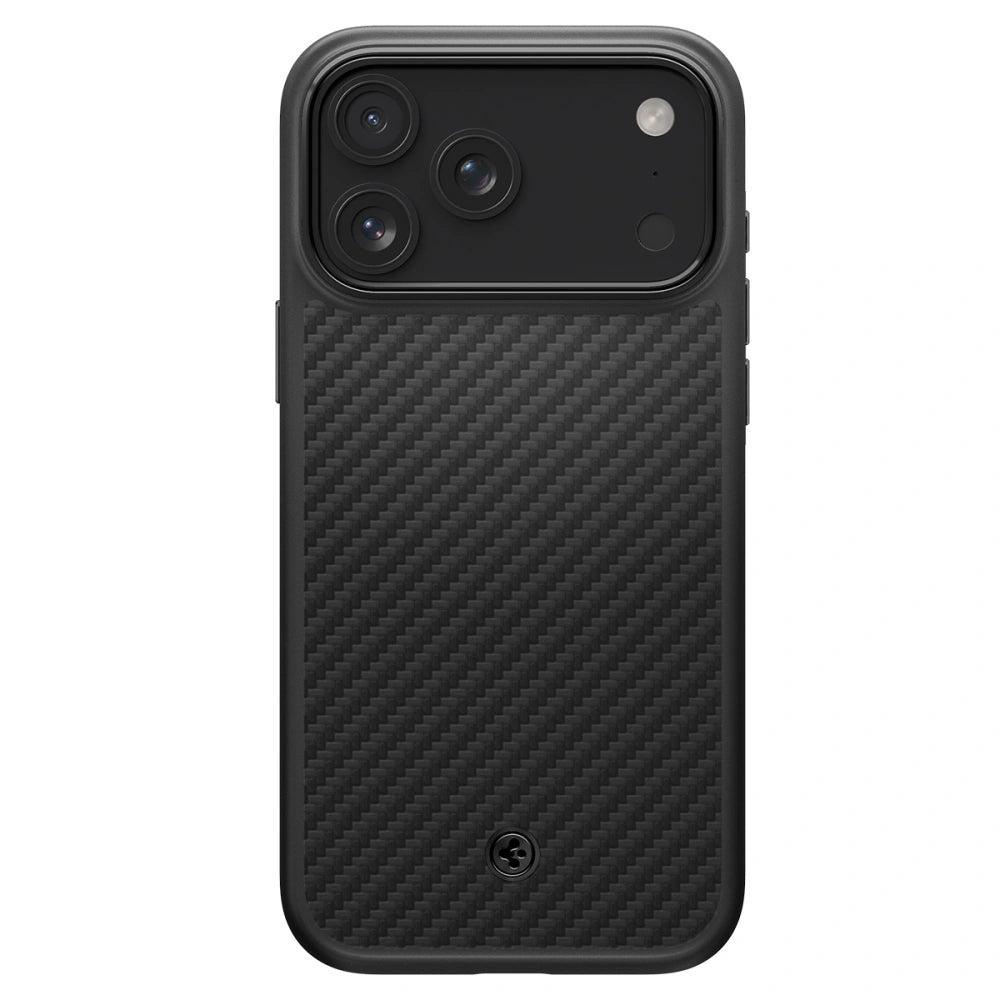 Spigen iPhone 17 Pro Max - Enzo Aramid T Mag - Σκληρή Θήκη Aramid Fiber με MagSafe - Black